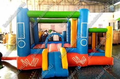 Надувной батут "Кубик" 4*4*2,5 м