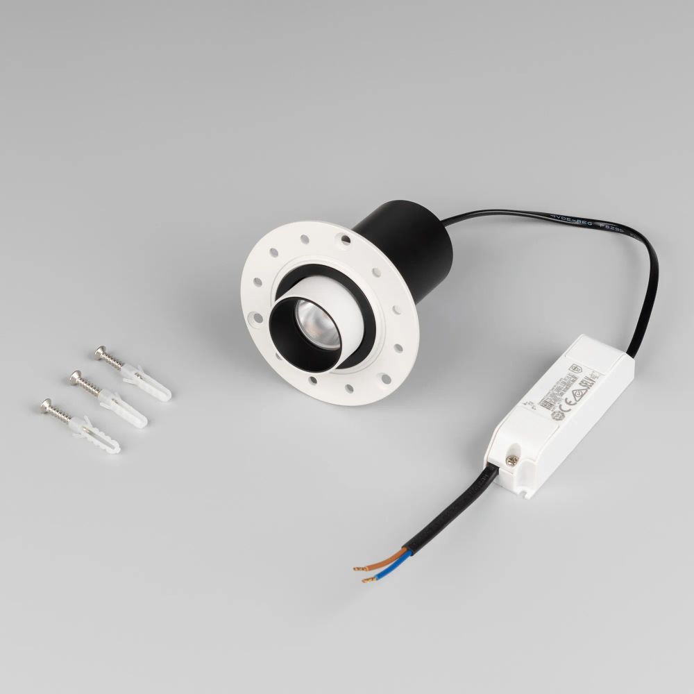 Светильник SP-NUANCE-TRIMLESS-PULL-R35-7W Warm3000 (WH, 36 deg, 230V) (Arlight, IP40 Металл, 5 лет) 049909