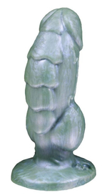 Голубой фаллоимитатор Мартин mini - 17 см.