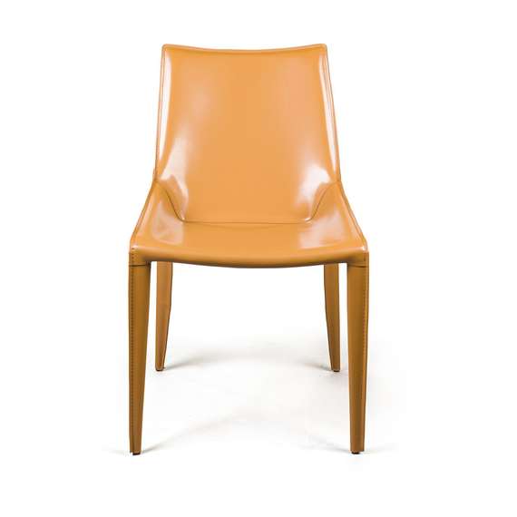 Стул David кожа Camel