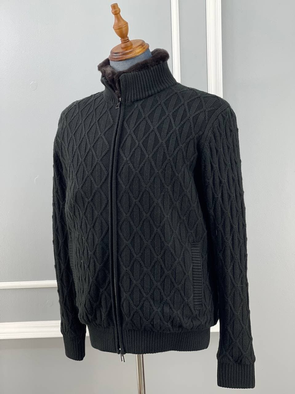 Кардиган Loro Piana с мехом