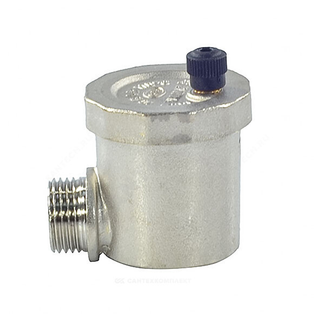 Воздухоотводчик автоматический латунь 502 Ду 15 Ру10 G1/2" НР угловой OR 0502.415