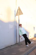 Лонгслив Салатовый Tie Dye