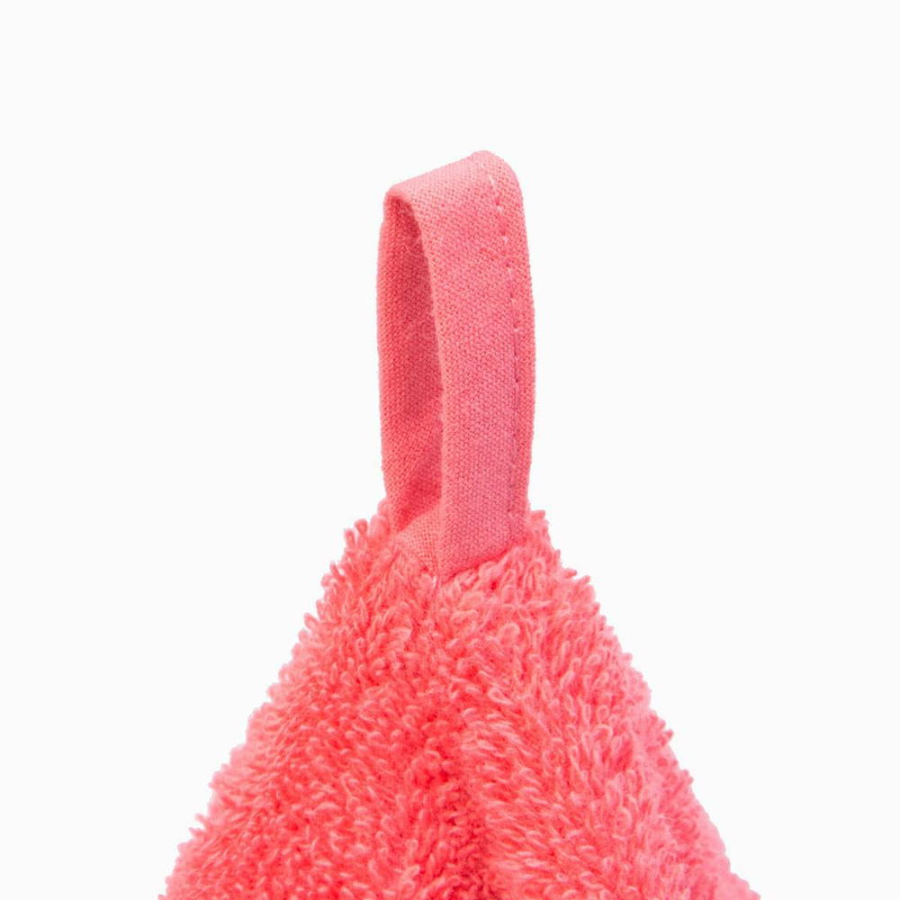 Полотенце кухонное 70х70 Arya home Garden коралловое