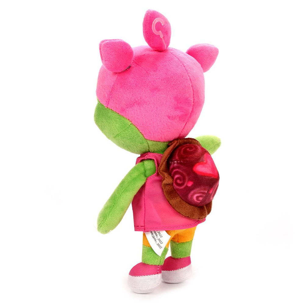 Рейни 20см. Черепашки муз. чип, в пакет M80327-20 (Мульти-пульти)