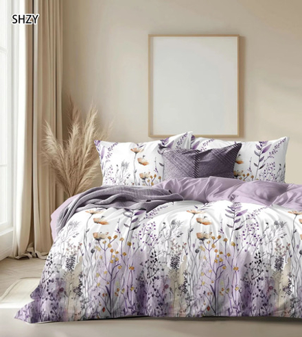 КПБ 2 сп с простыней на рез. 180х200 ПОПЛИН "П30"