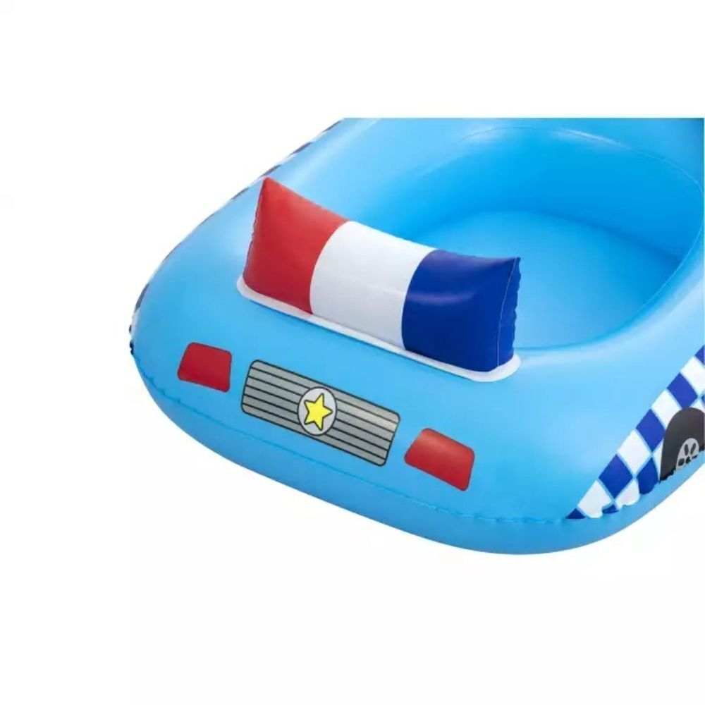 Игрушка для плавания 97х74 см, Bestway, Лодочка Полицейская, со встроенным динамиком, голуб, 34153