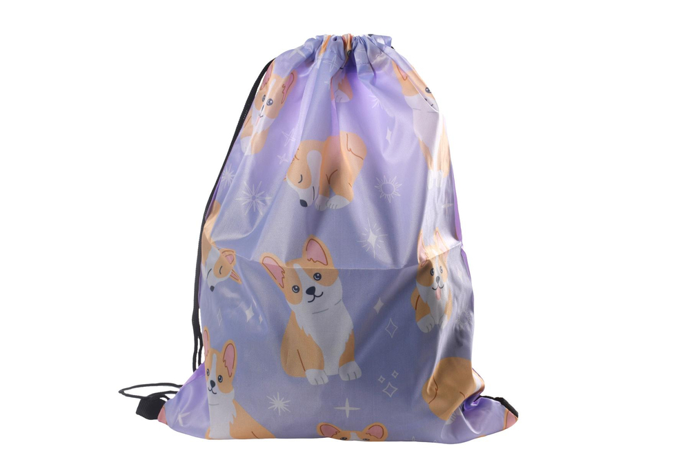 Мешок для обуви, 33*40см, сиреневый