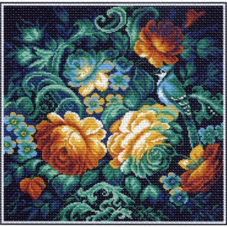 "Таинственный вечер"-0955 канва с рисунком