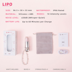 BeYourLover Lipo - Бесконтактный клиторальный стимулятор