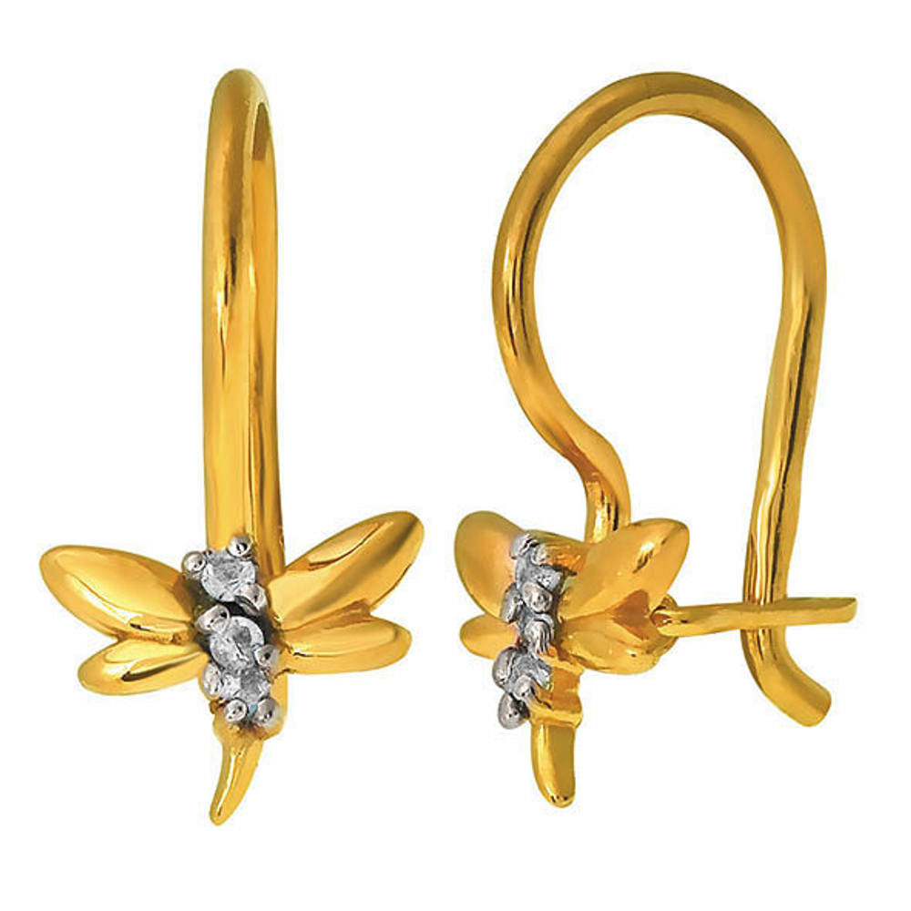 Серьги из золота 585 пробы