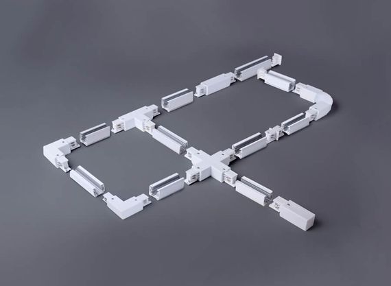 Коннектор прямой внутренний Elektrostandard TRC-1-3-II-WH a039593