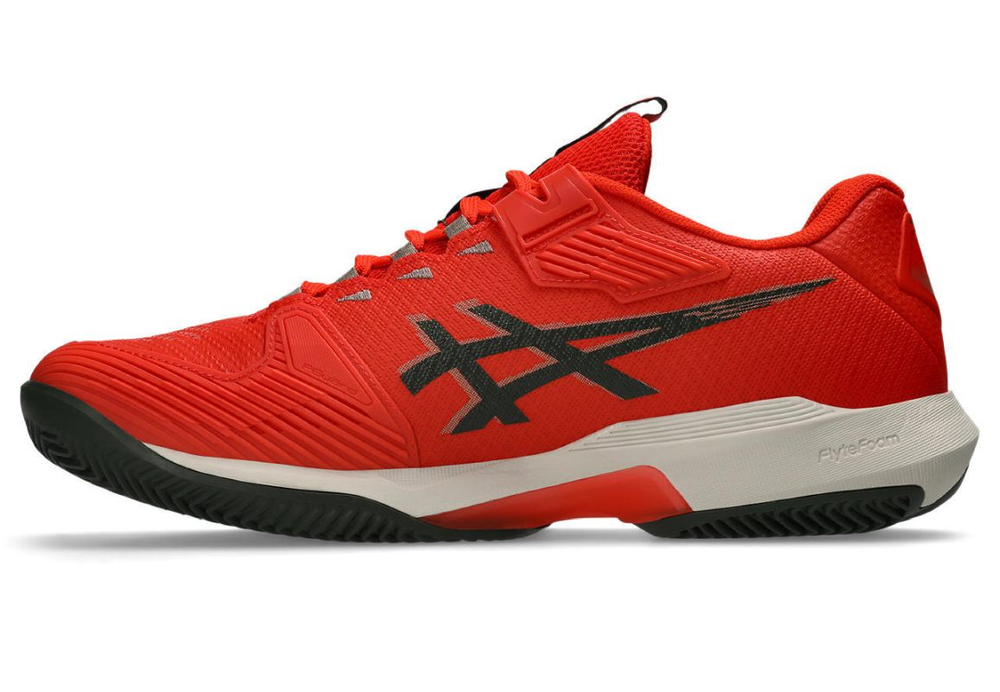 Теннисные кроссовки Asics Solution Speed FF 4 Clay - cherry tomato/vintage khaki