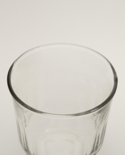Zara Home стакан из стекла, цвет прозрачный, 8.5 см · 1298/401
