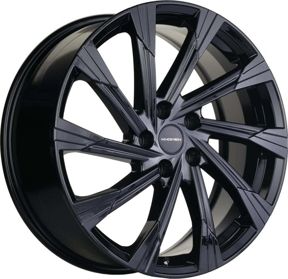 Khomen 1901 7.5x19 5x114.3 ET 35 Dia 60.1 (черный)