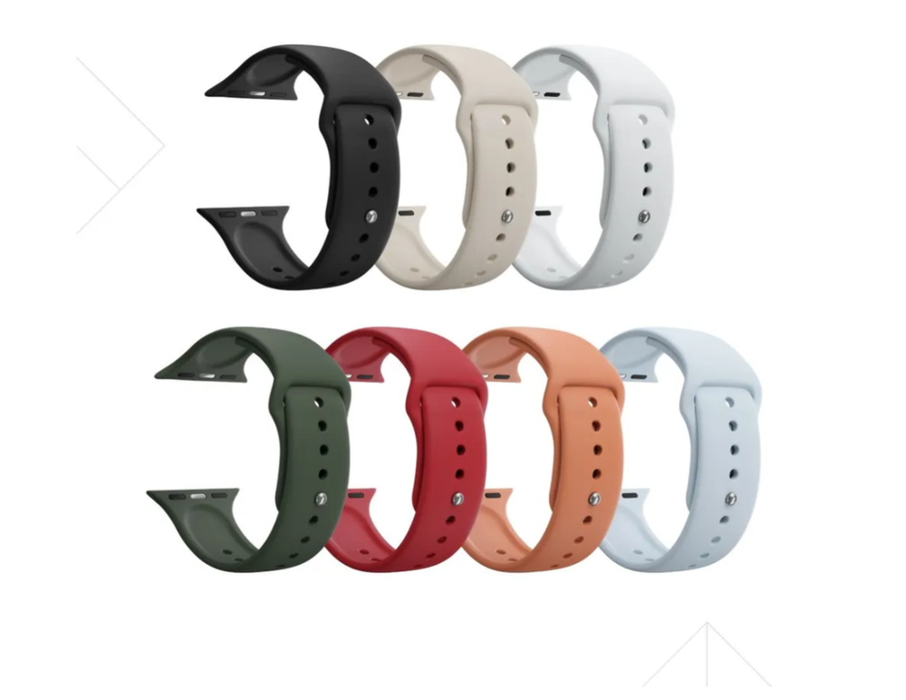 Силиконовый ремешок для Apple Watch 40/41/42 mm Lyambda Premium Altair DSJ-01-40-OL Olive