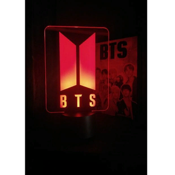 3D лампа BTS