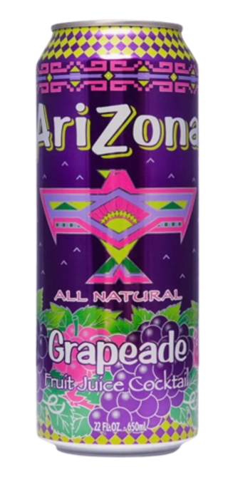 Напиток Arizona со вкусом виноград