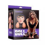Надувная секс-кукла Lovetoy Love Doll, силикон, брюнетка
