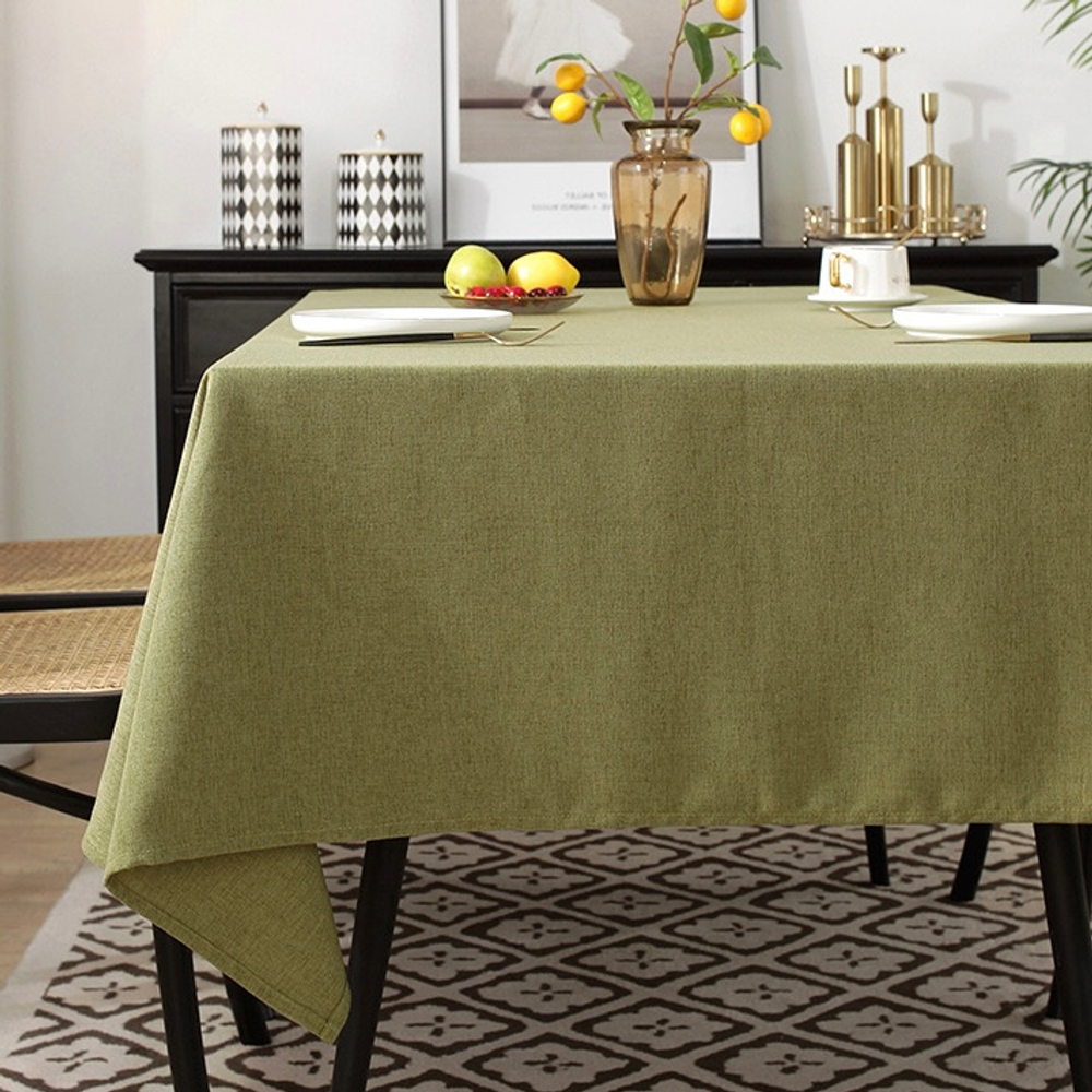 Скатерть водонепроницаемая 140x200 (зеленый)