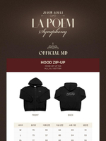 Альбом LA POEM - SYMPHONY OFFICIAL MD HOODED ZIP-UP