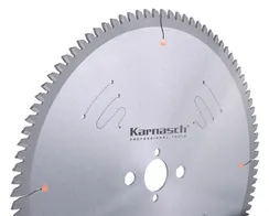 Диск пильный по алюминию, отрицательный угол Karnasch 250×3,2/2,5×30 мм, Z=60 TFN, арт. 11.1100.250.010