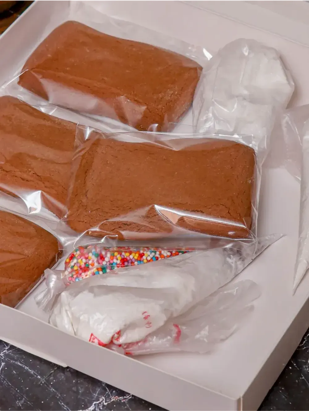 Набор для росписи "Флаг" из шоколадного теста