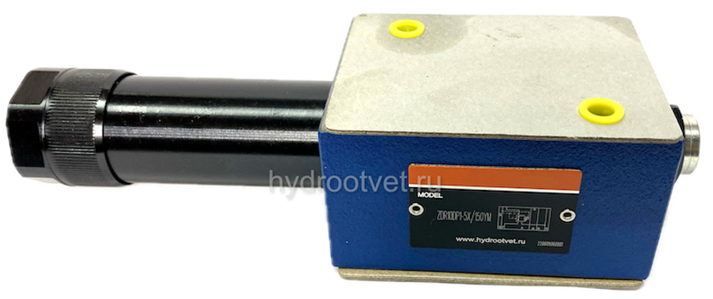 ZDR10DP1-5X/150YM - Редукционный клапан Ду 10 трехлинейный модульного монтажа с давлением регулировки до 150 бар, в канале P, обратный клапан - М = нет