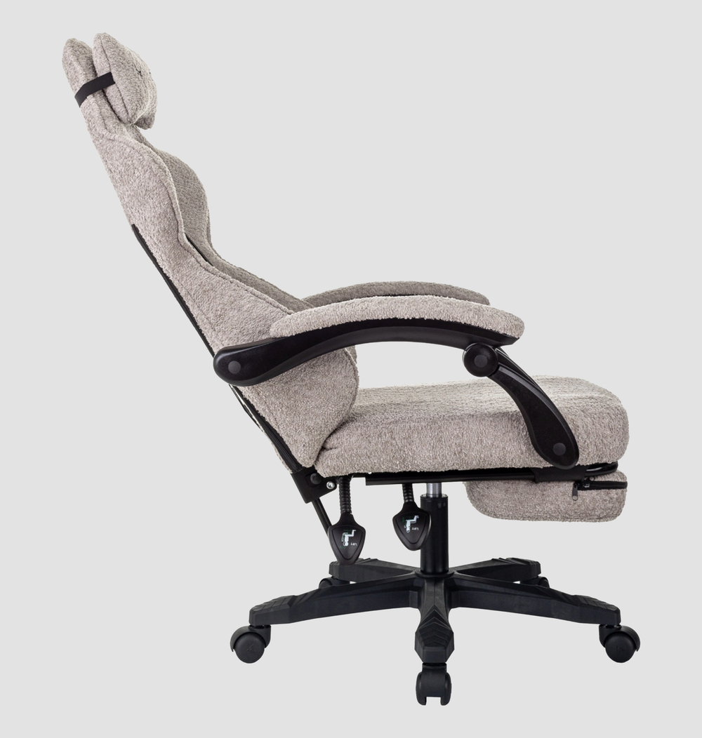 Кресло игровое Knight Lord/F Camby 20 (ткань, с подставкой для ног)