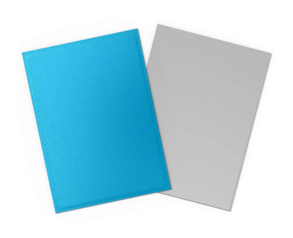 Dragon Shield - Протекторы Dual Matte Sky Blue & Silver