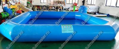 Надувной бассейн "Одноцветный" 5*5*0,65 м