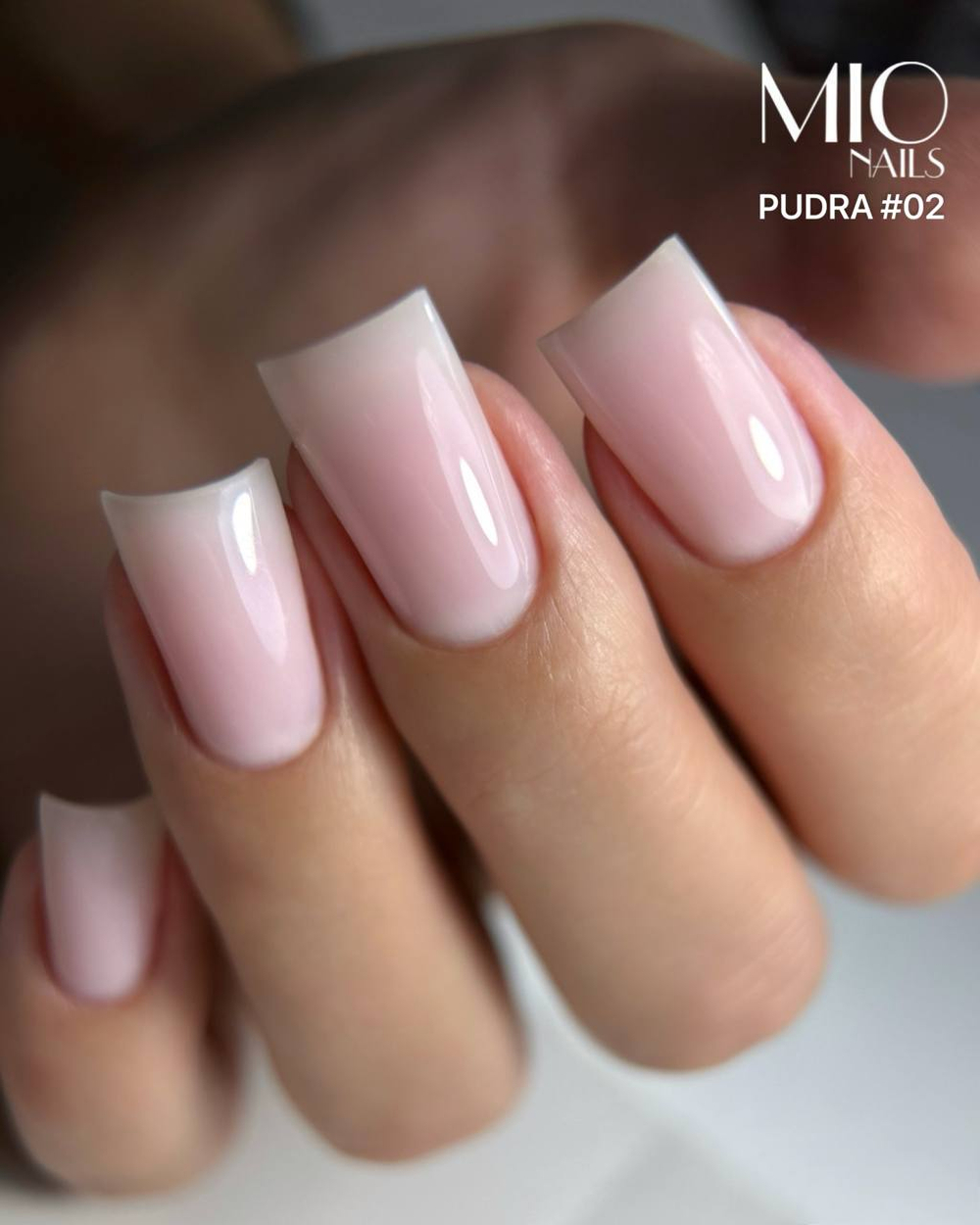 Гель MIO NAILS  "ICE CREAM GEL" - Pudra № 02 , 13 гр