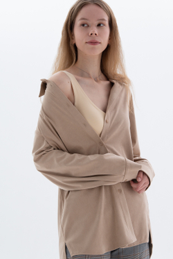 Блузка женская 3615зпб, бежевый #486Беж093615зпб