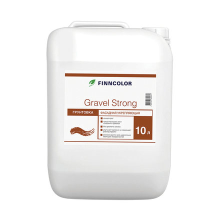 Фасадная грунтовка Finncolor Gravel strong, 10 л