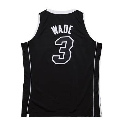 Баскетбольная джерси Mitchell&Ness NBA Swingman Jersey 2015/16 Miami Heat Dwyane Wade Black