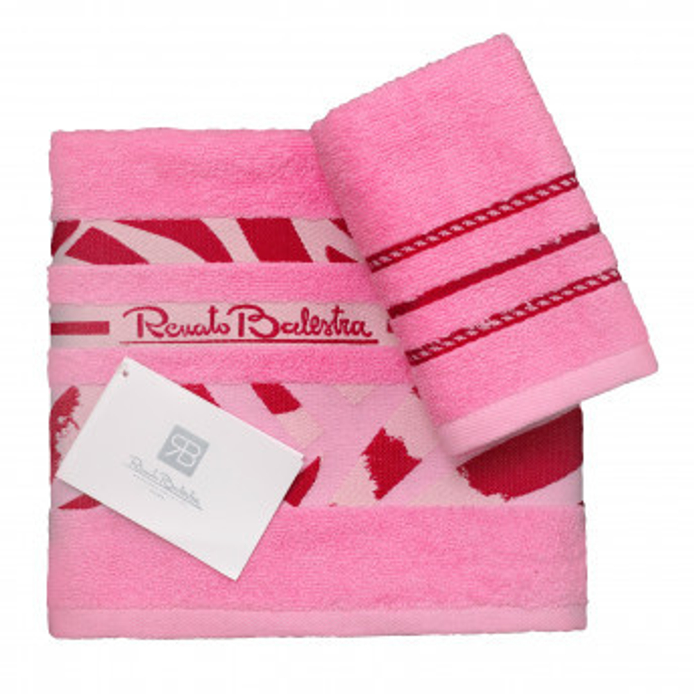 Набор полотенец 2шт Renato Balestra Этиопия Rosa розовый