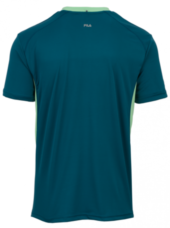 Футболка для мальчика теннисная Fila T-Shirts Mats Boys - Бирюзовый