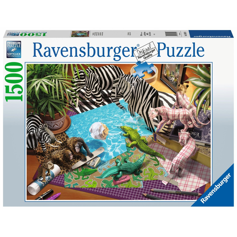 Пазл Ravensburger 168224 Приключение с оригами 1500 элементов 168224 — фото 1