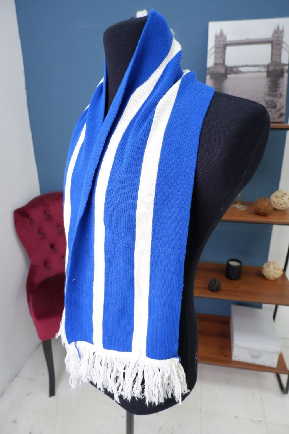 Шарф шерстяной