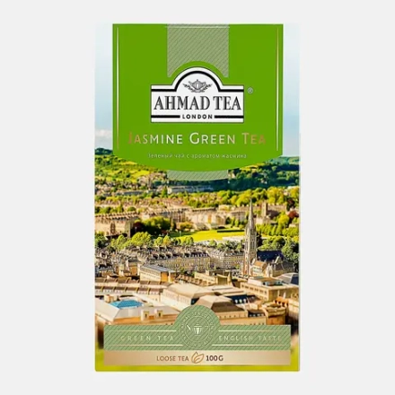 Чай зеленый Ahmad Tea с жасмином 100г
