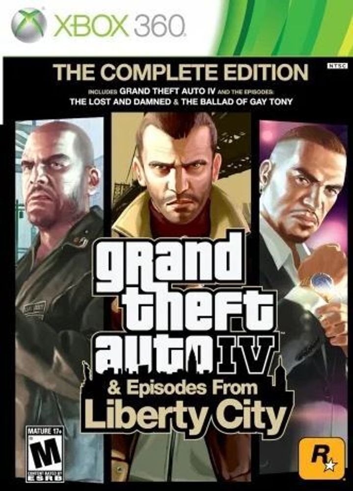 Grand Theft Auto GTA 4 Complete Edition  (Xbox 360) Б\У