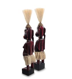 Decor and Gift 22-050 Статуэтка «Асмат» н-р из двух, 33 см