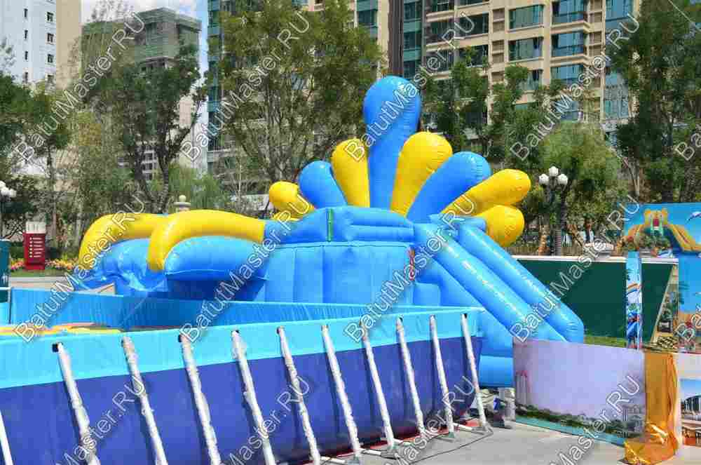 Аквапарк "Морское приключение" размер 25*6*5 м