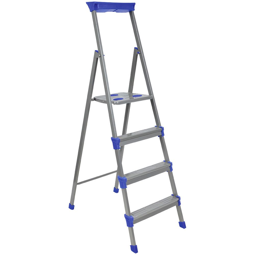 Стремянка Nika СМ4, стальная, 4 ступени, 1,51 м, 48519