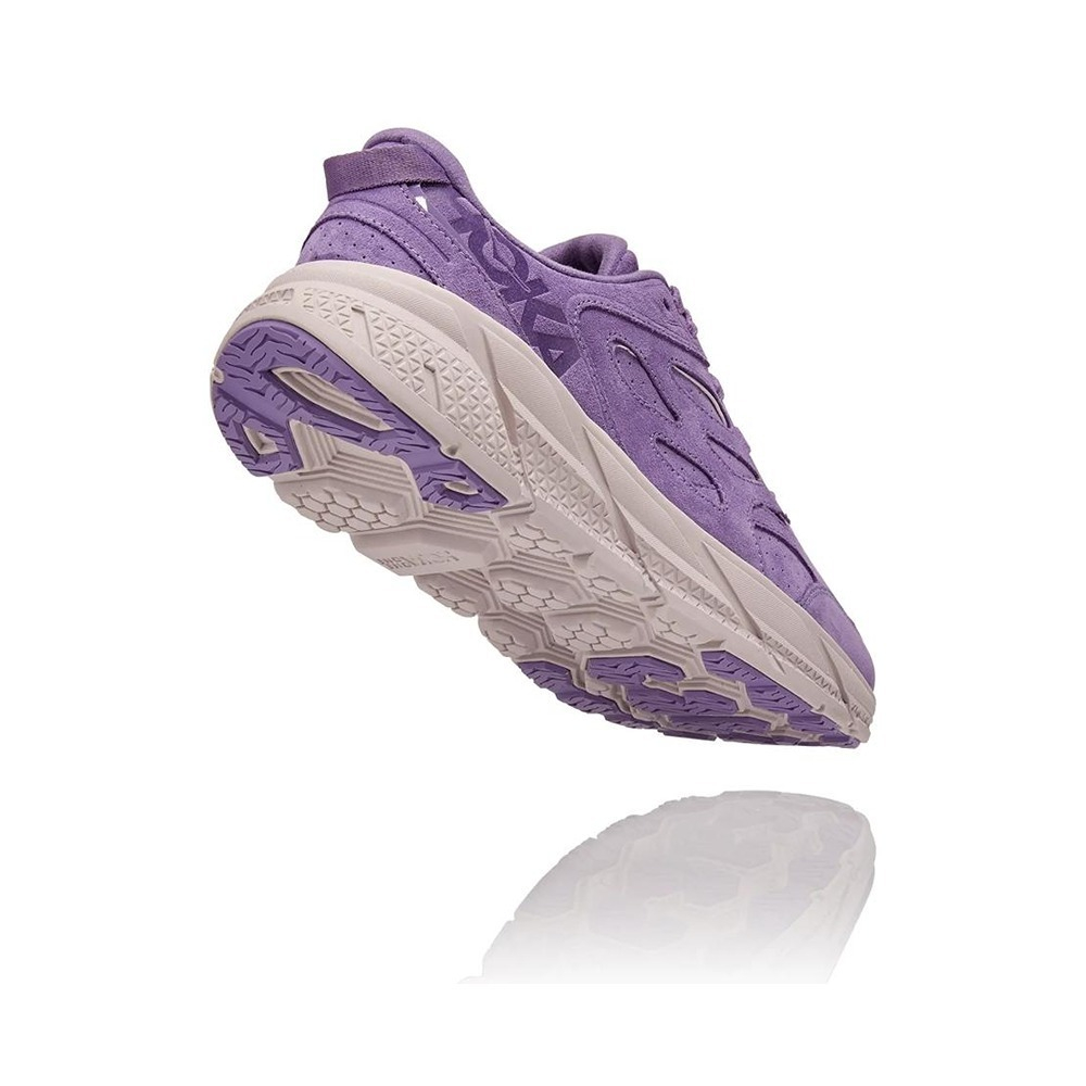 Кроссовки мужские HOKA M CLIFTON L SUEDE Chalk Violet / Lilac Ash