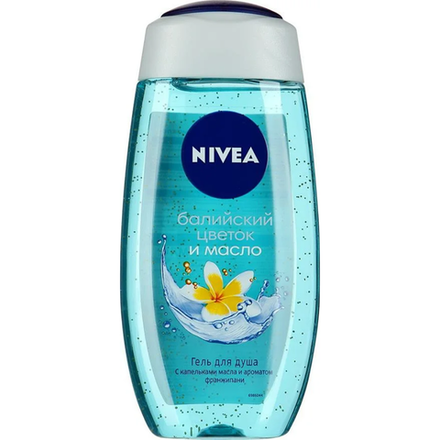 Гель-уход для душа Nivea Свежесть балийского цветка с капельками масла 250 мл