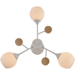 Люстра Rivoli   9180-303 3 х Е27 60 Вт модерн