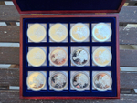 Europe. Set of 12 European Coin Medals — A Celebration of Cultural Heritage and Iconic Landmarks