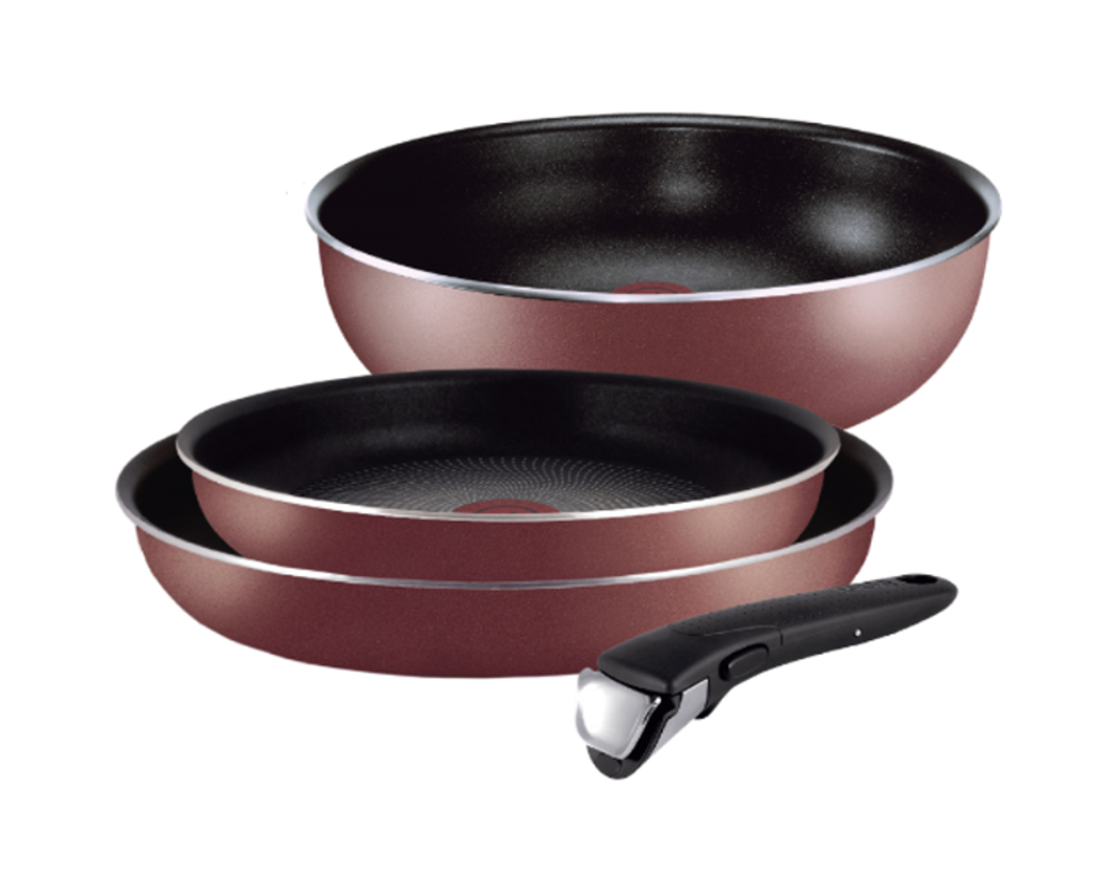 Набор посуды Tefal Ingenio RED 24/26/28см 04186810
