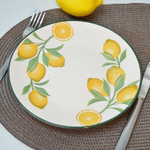 Тарелка 20см Лимоны